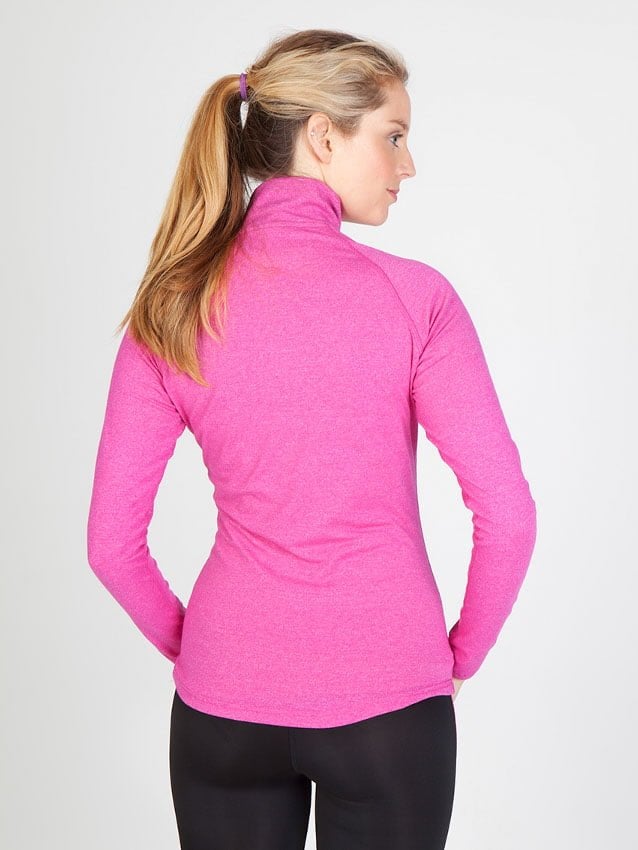 Ladies Greatness Half Zip Mock Neck