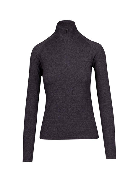Ladies Greatness Half Zip Mock Neck
