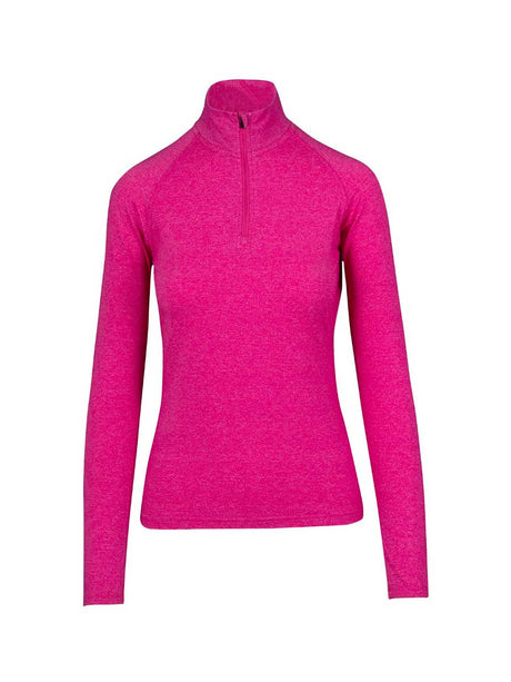 Ladies Greatness Half Zip Mock Neck