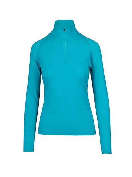 Ladies Greatness Half Zip Mock Neck