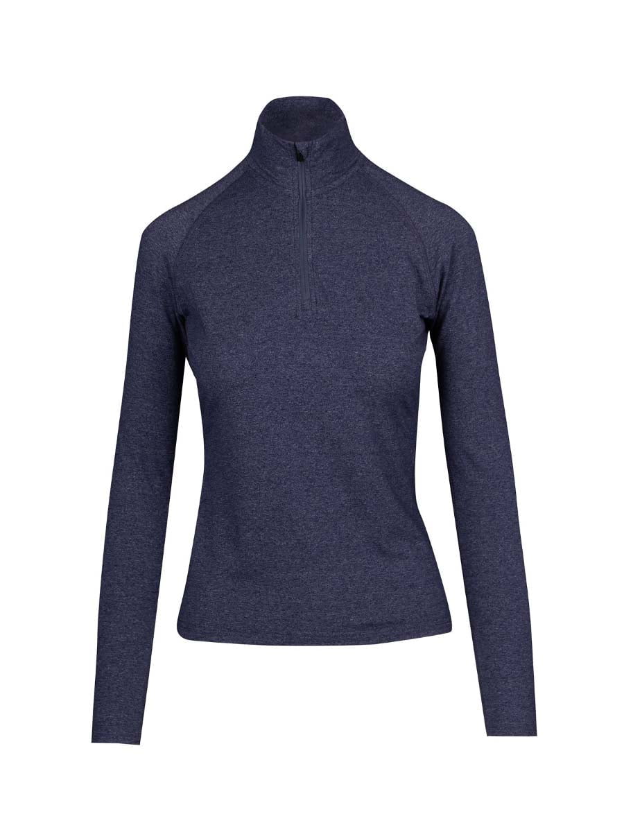 Ladies Greatness Half Zip Mock Neck