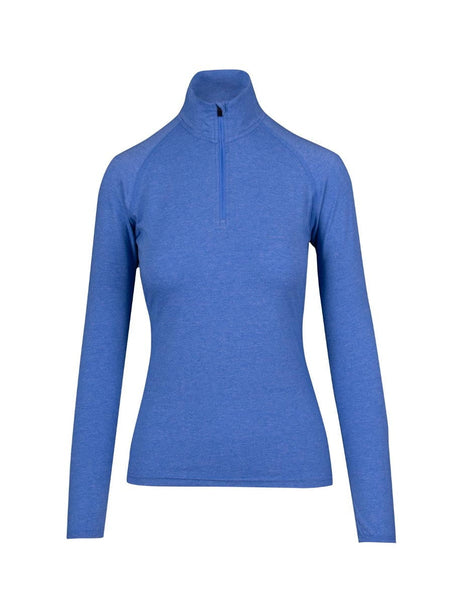 Ladies Greatness Half Zip Mock Neck