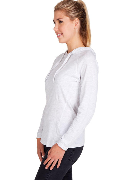 Ladies Fusion T-Shirt Hoodie