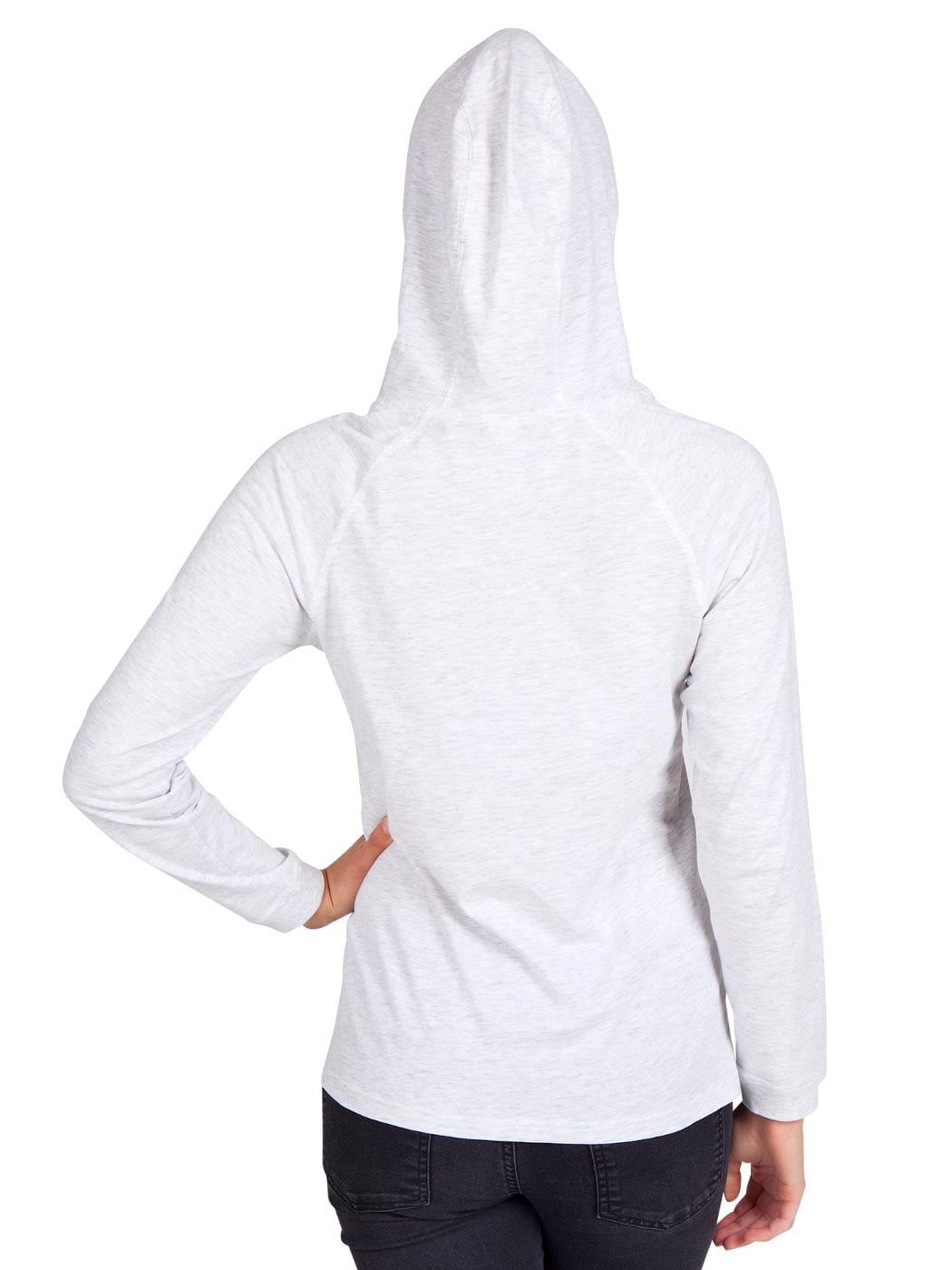 Ladies Fusion T-Shirt Hoodie