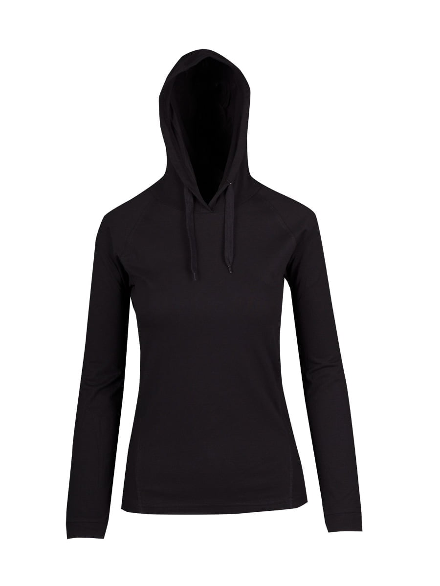 Ladies Fusion T-Shirt Hoodie