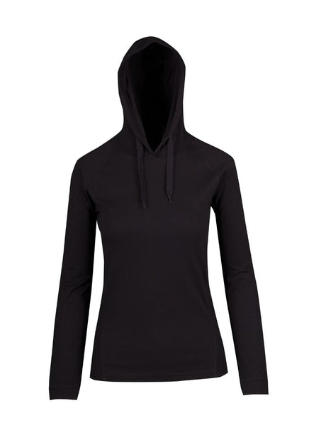 Ladies Fusion T-Shirt Hoodie