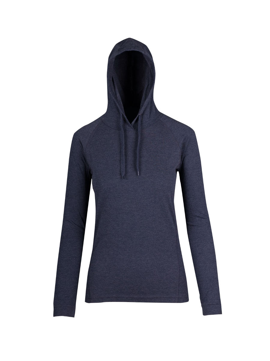 Ladies Fusion T-Shirt Hoodie