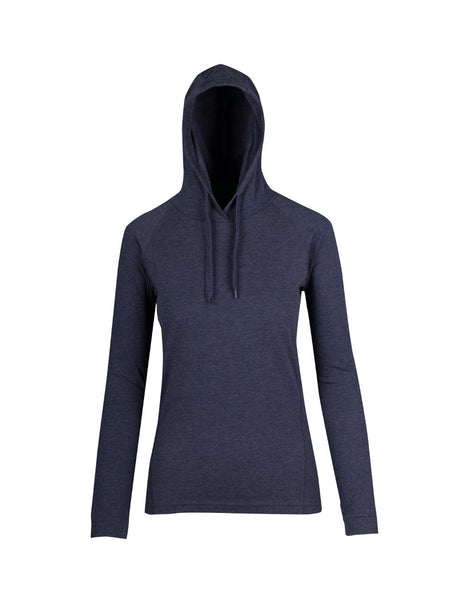 Ladies Fusion T-Shirt Hoodie