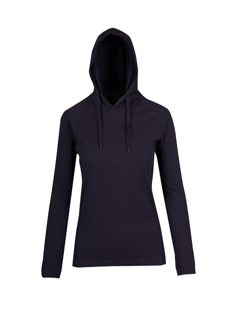 Ladies Fusion T-Shirt Hoodie