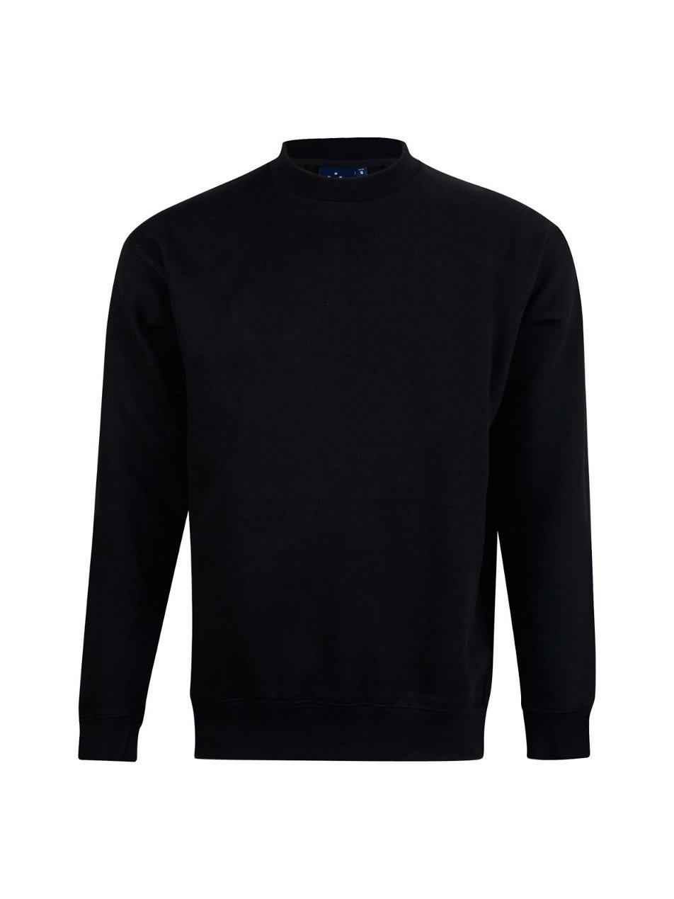 Unisex Fleece American Style Crew Sweat Top