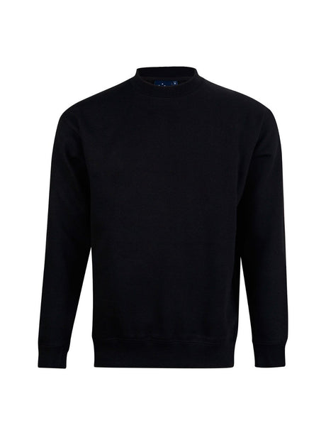 Unisex Fleece American Style Crew Sweat Top
