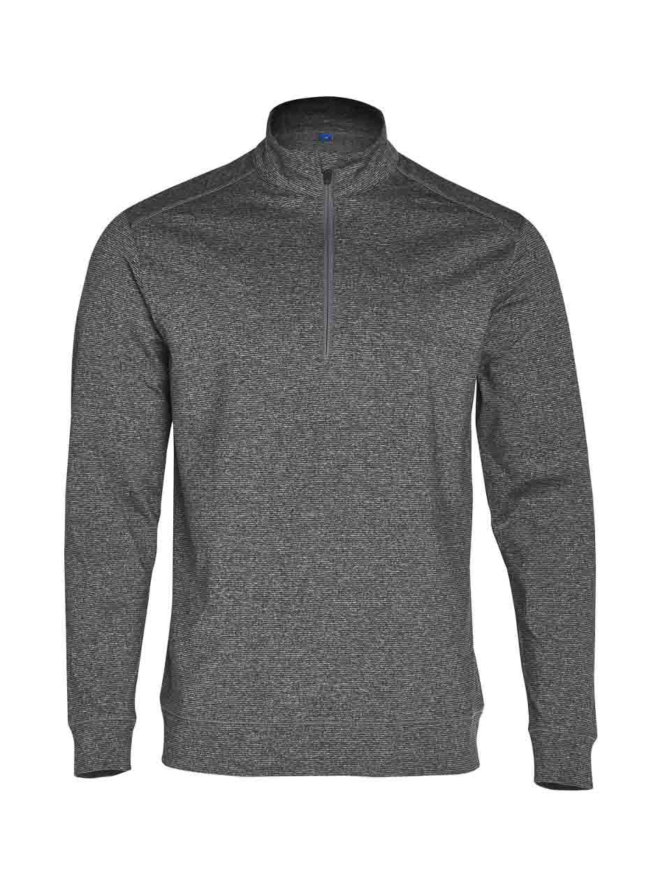 Mens Half Zip Long Sleeve Sweat Top