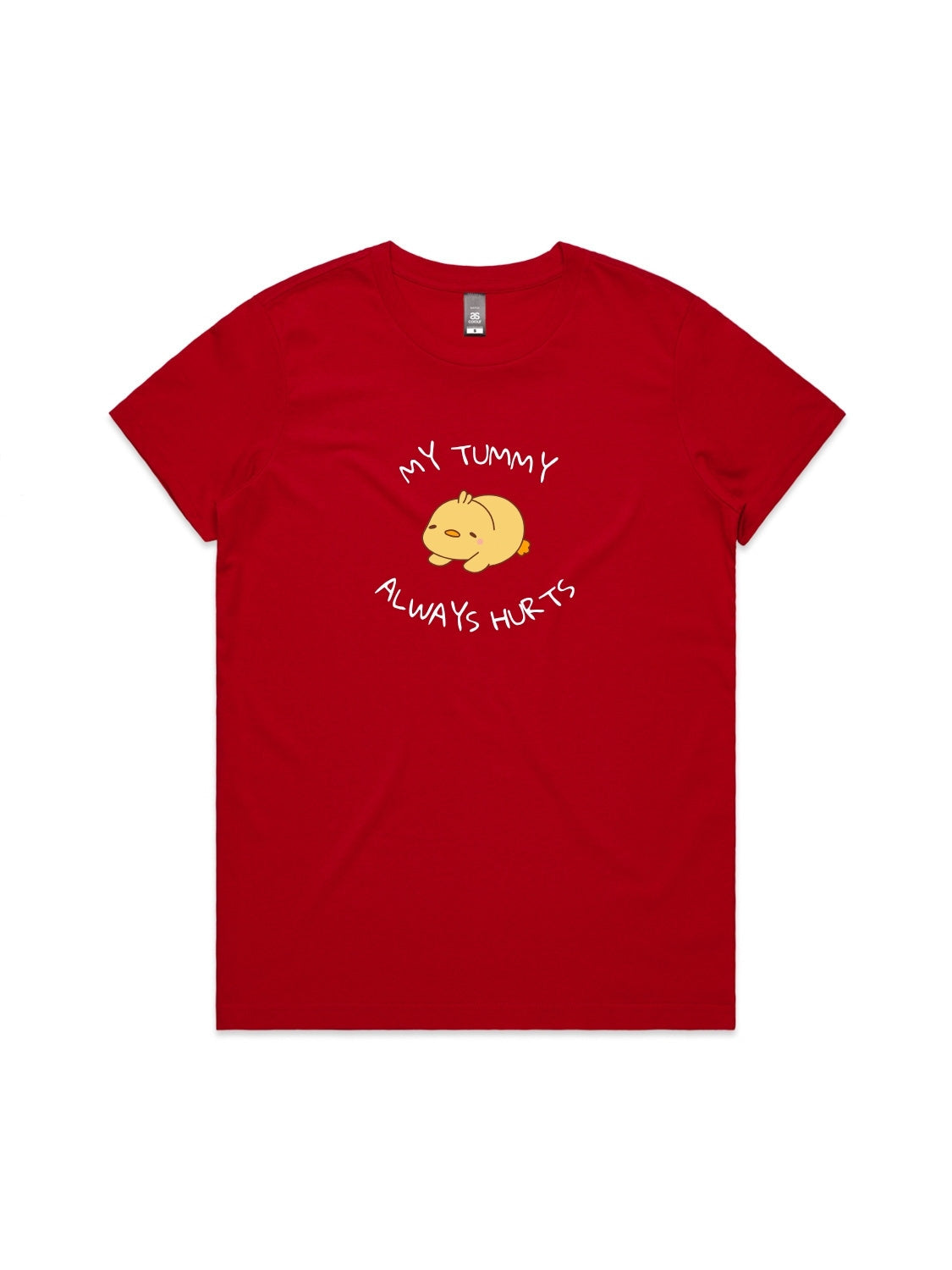 My Tummy Always Hurts - Womens Premium T-Shirt