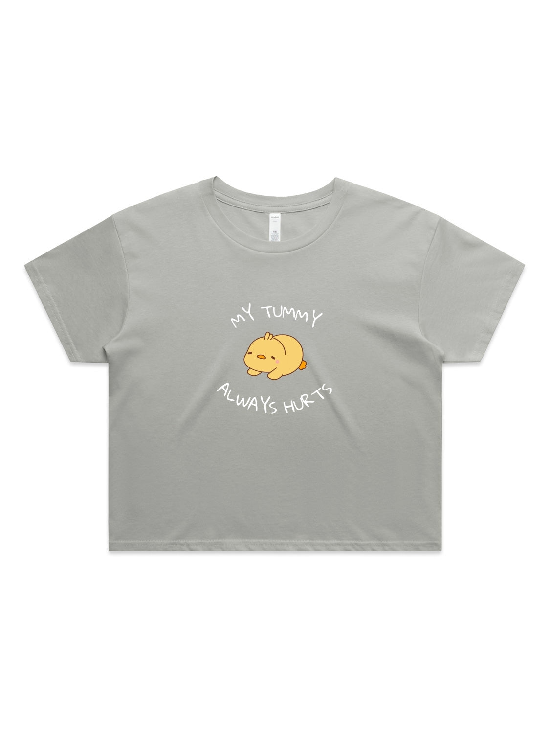 My Tummy Always Hurts - Womens Premium Crop Top