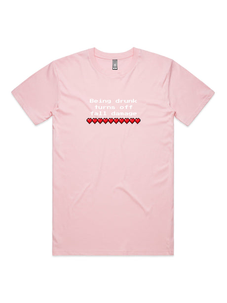 Being Drunk Turns Off Fall Damage - Unisex Premium T-Shirt