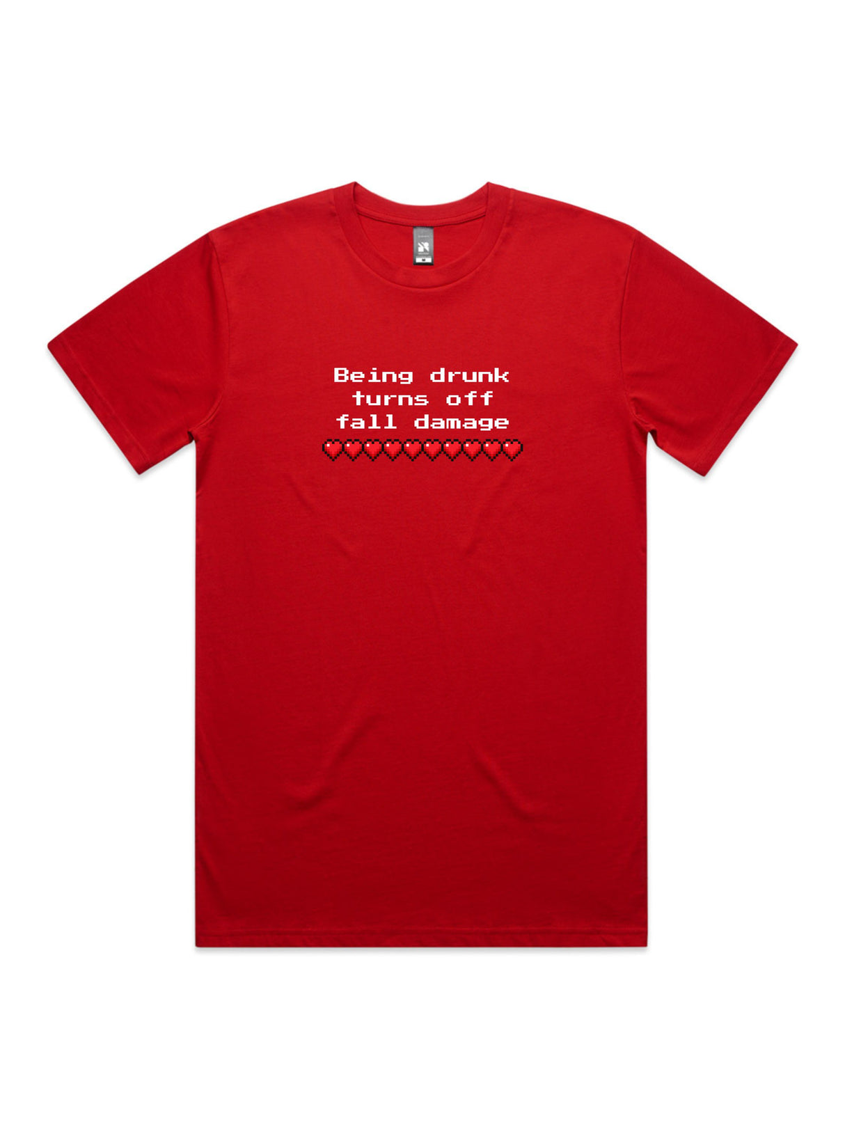Being Drunk Turns Off Fall Damage - Unisex Premium T-Shirt