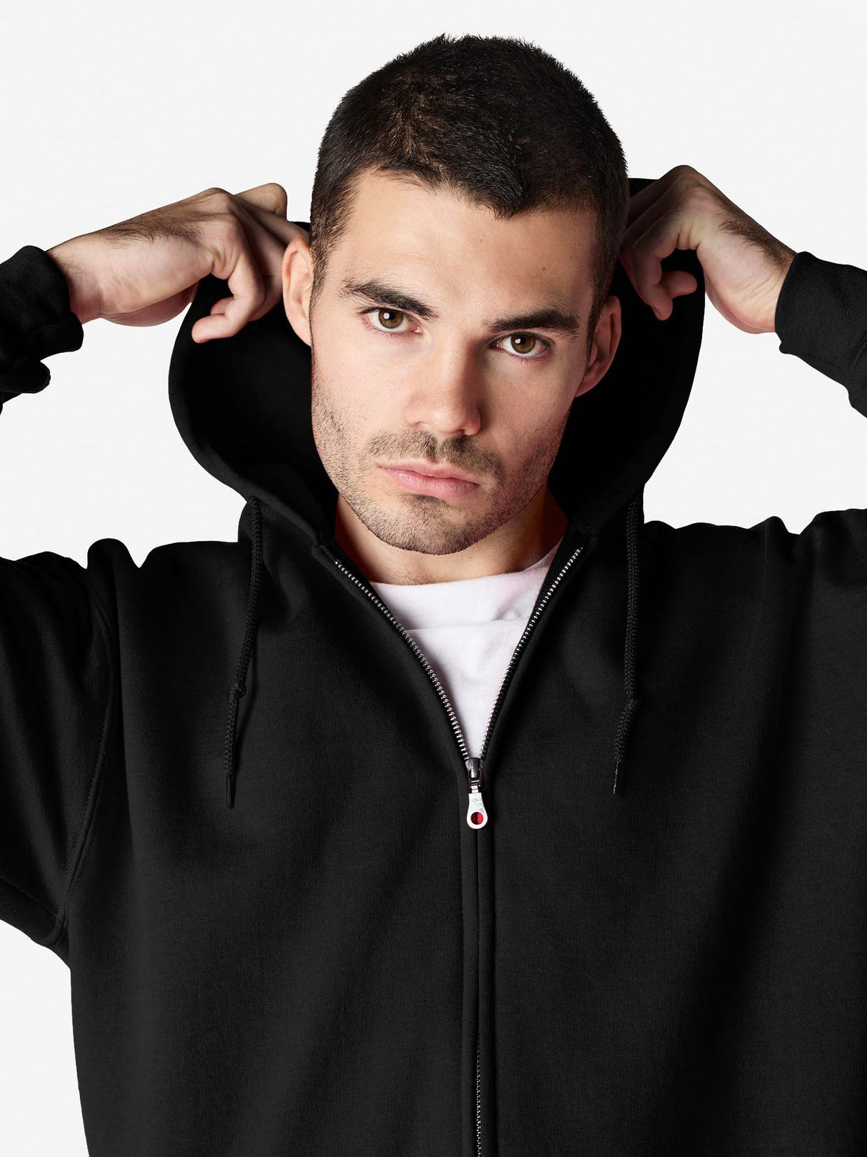 Mens Zip Hooded Sweatshirt