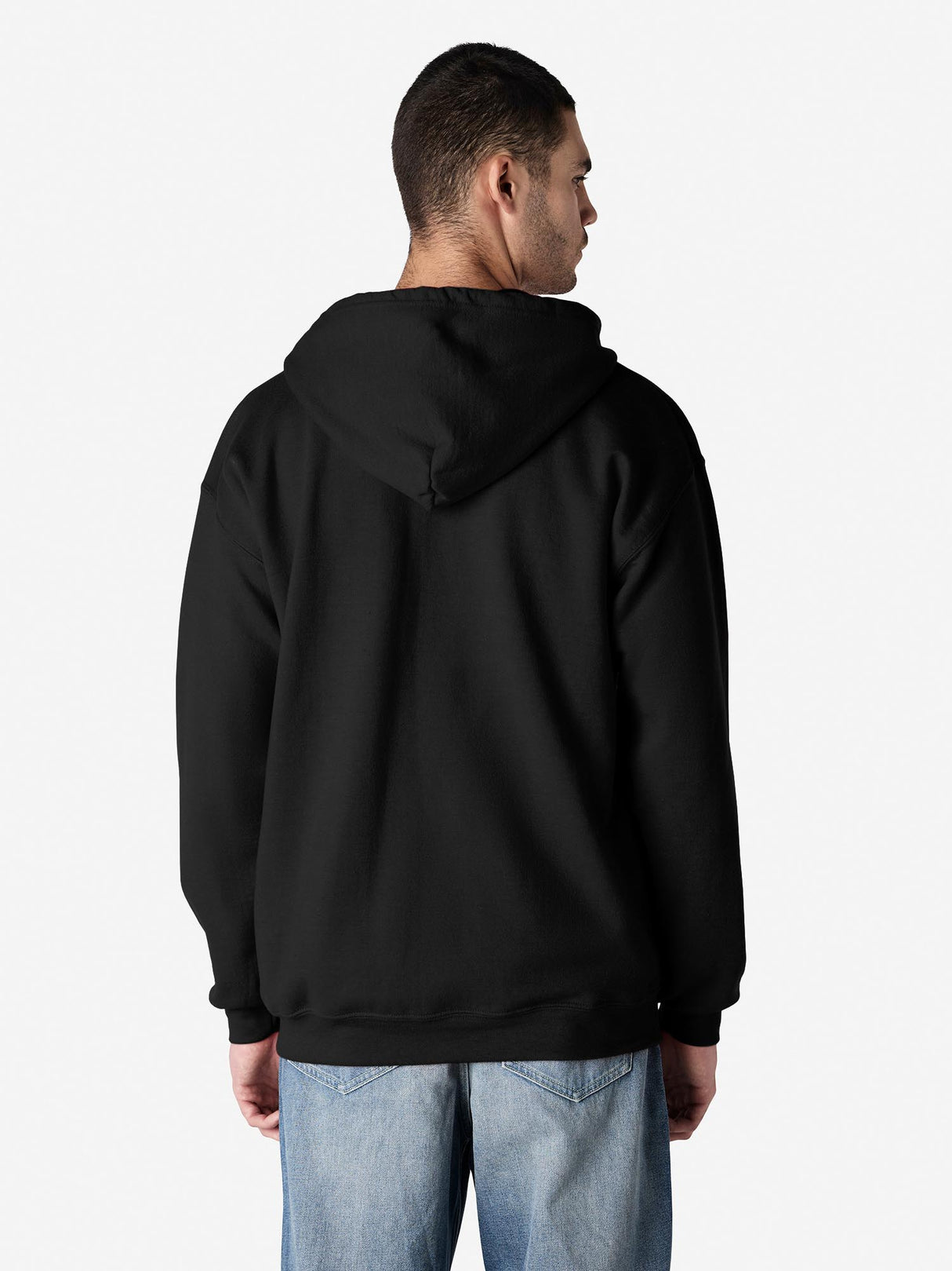 Mens Zip Hooded Sweatshirt