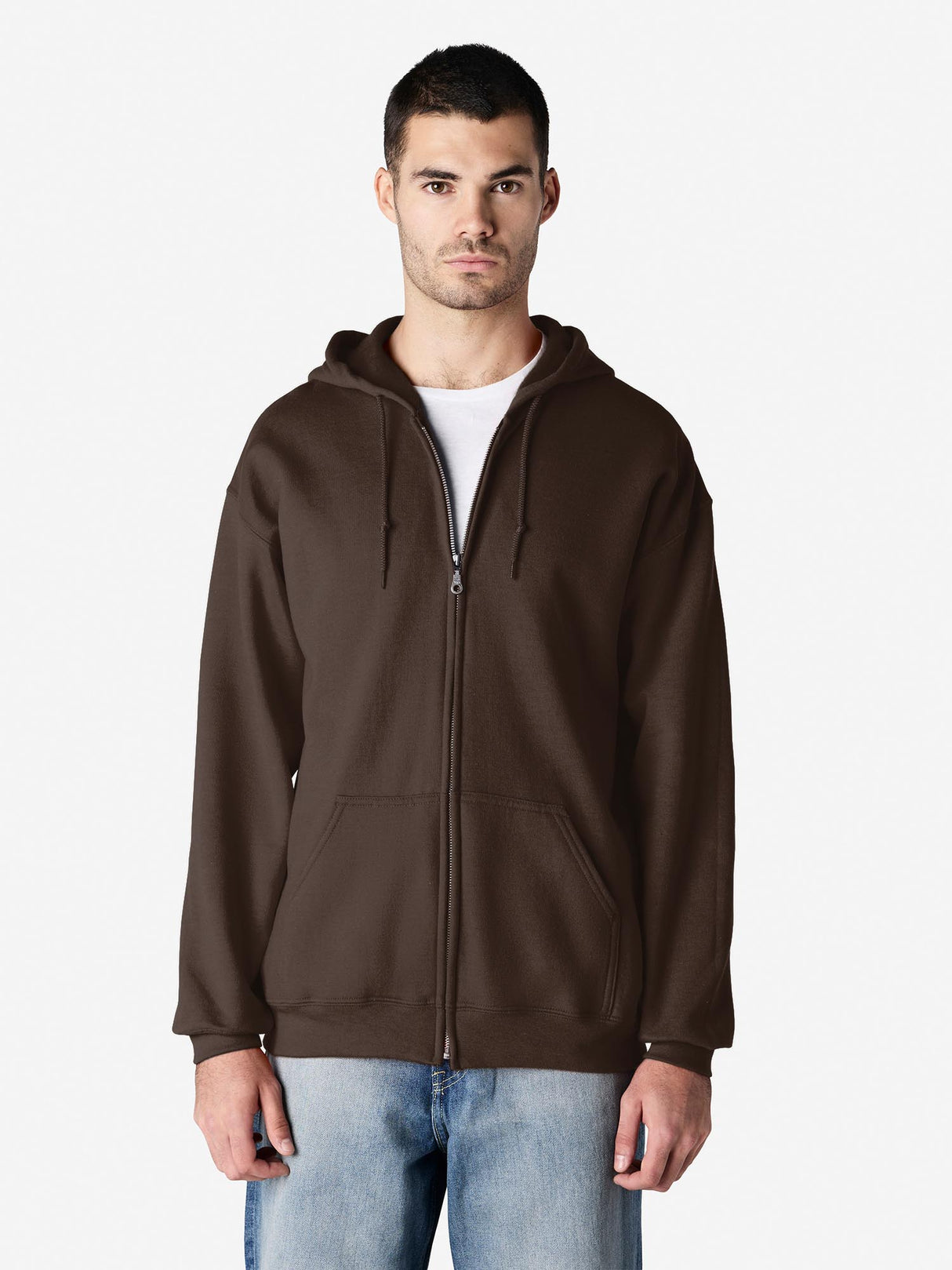 Mens Zip Hooded Sweatshirt