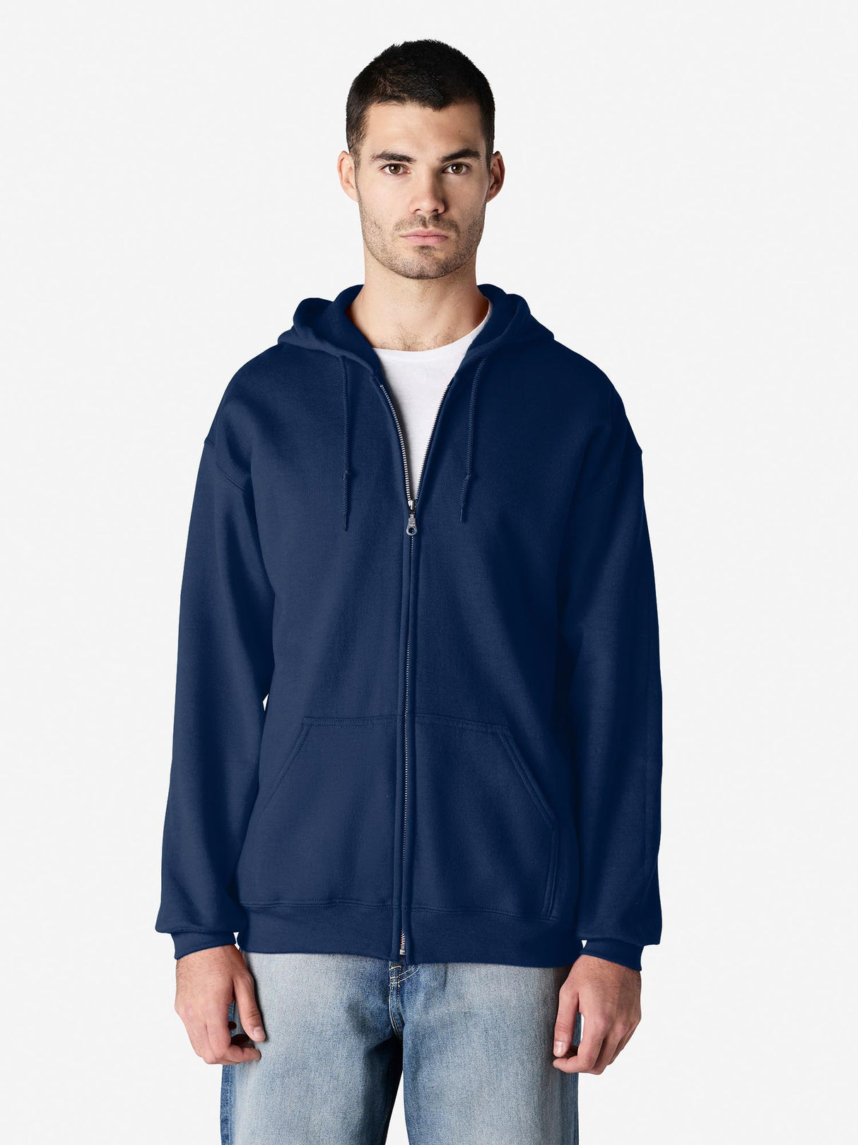 Mens Zip Hooded Sweatshirt