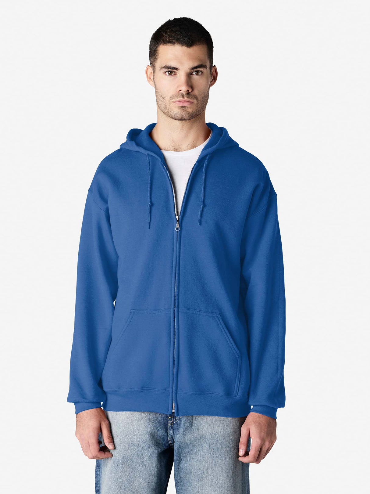 Mens Zip Hooded Sweatshirt