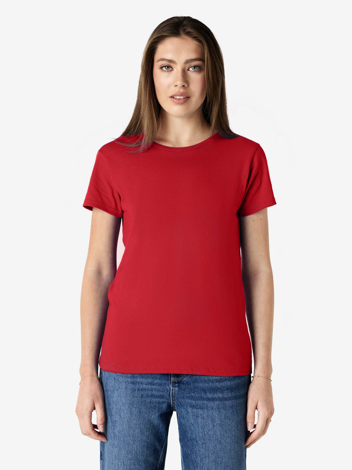 Ladies Heavy Cotton Short Sleeve Tee