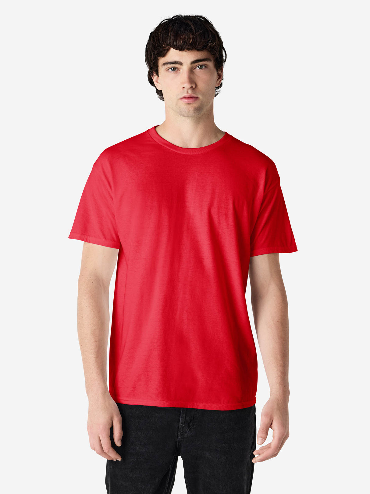 Mens Heavy Cotton Short Sleeve Tee