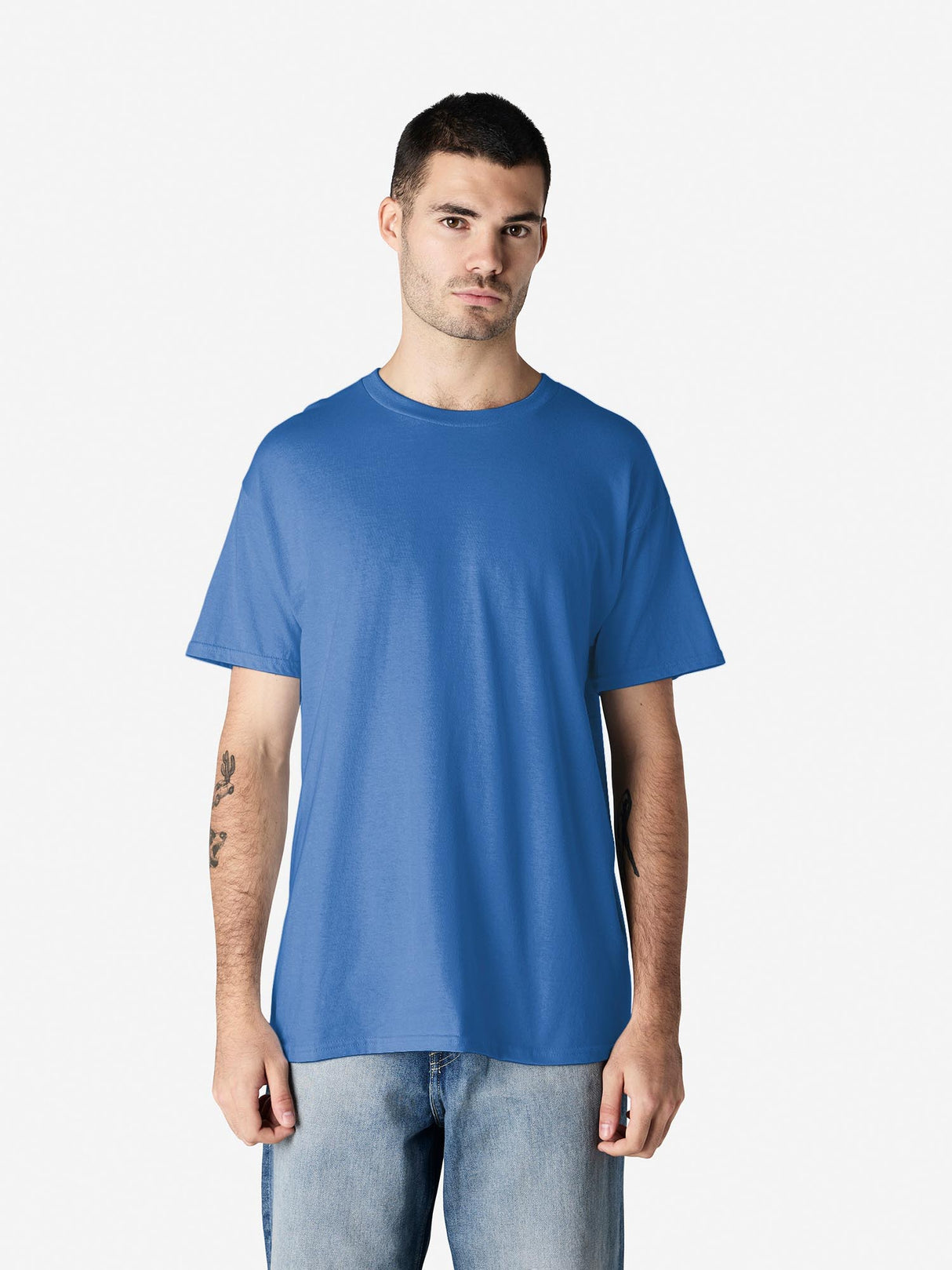 Mens Heavy Cotton Short Sleeve Tee