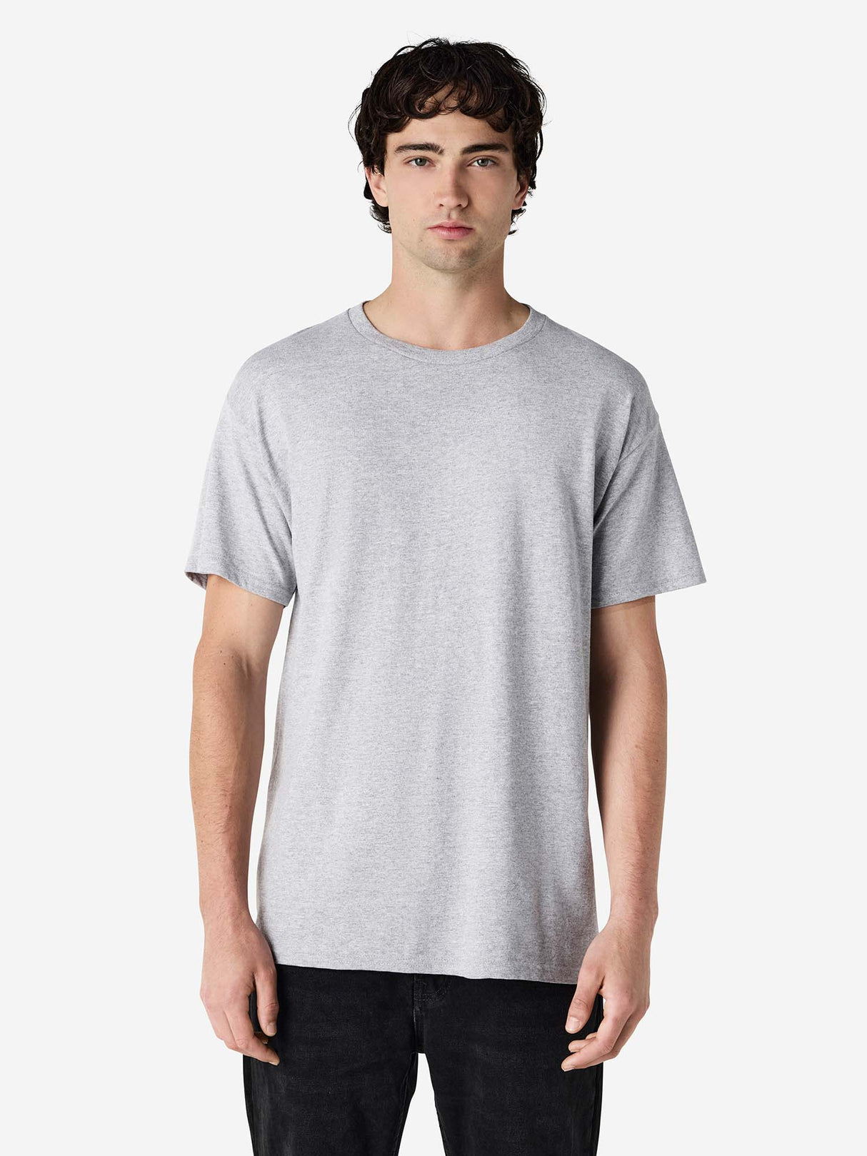 Mens Heavy Cotton Short Sleeve Tee