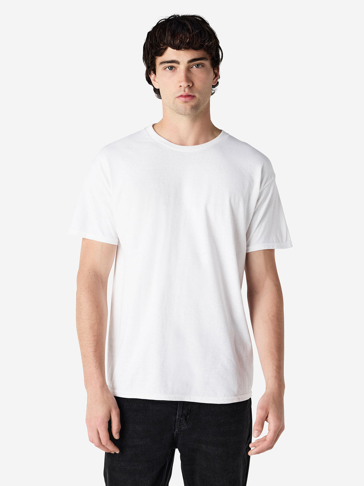 Mens Heavy Cotton Short Sleeve Tee