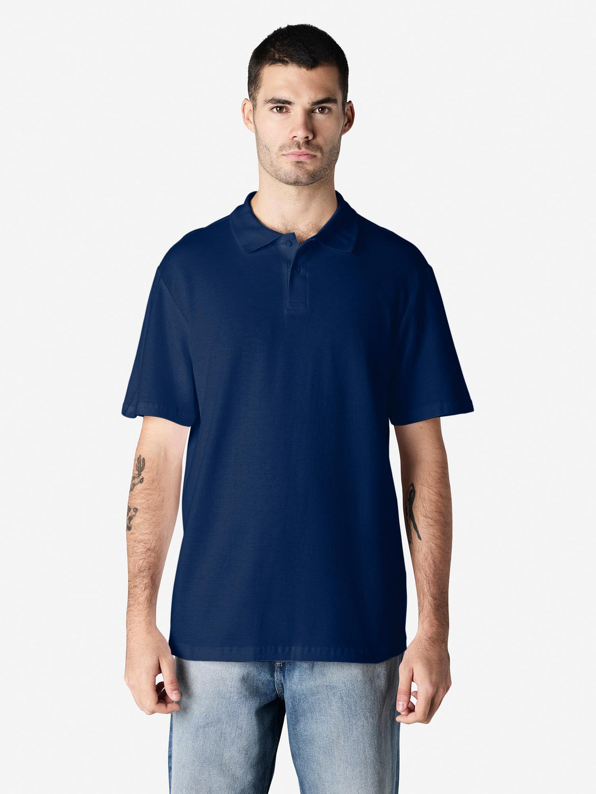 Mens Softstyle Adult Double Pique Polo