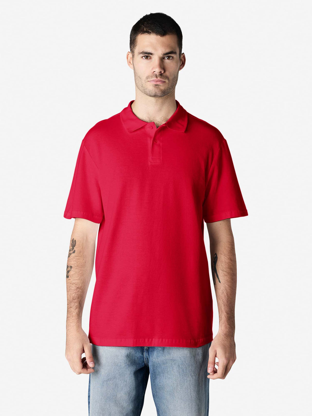 Mens Softstyle Adult Double Pique Polo