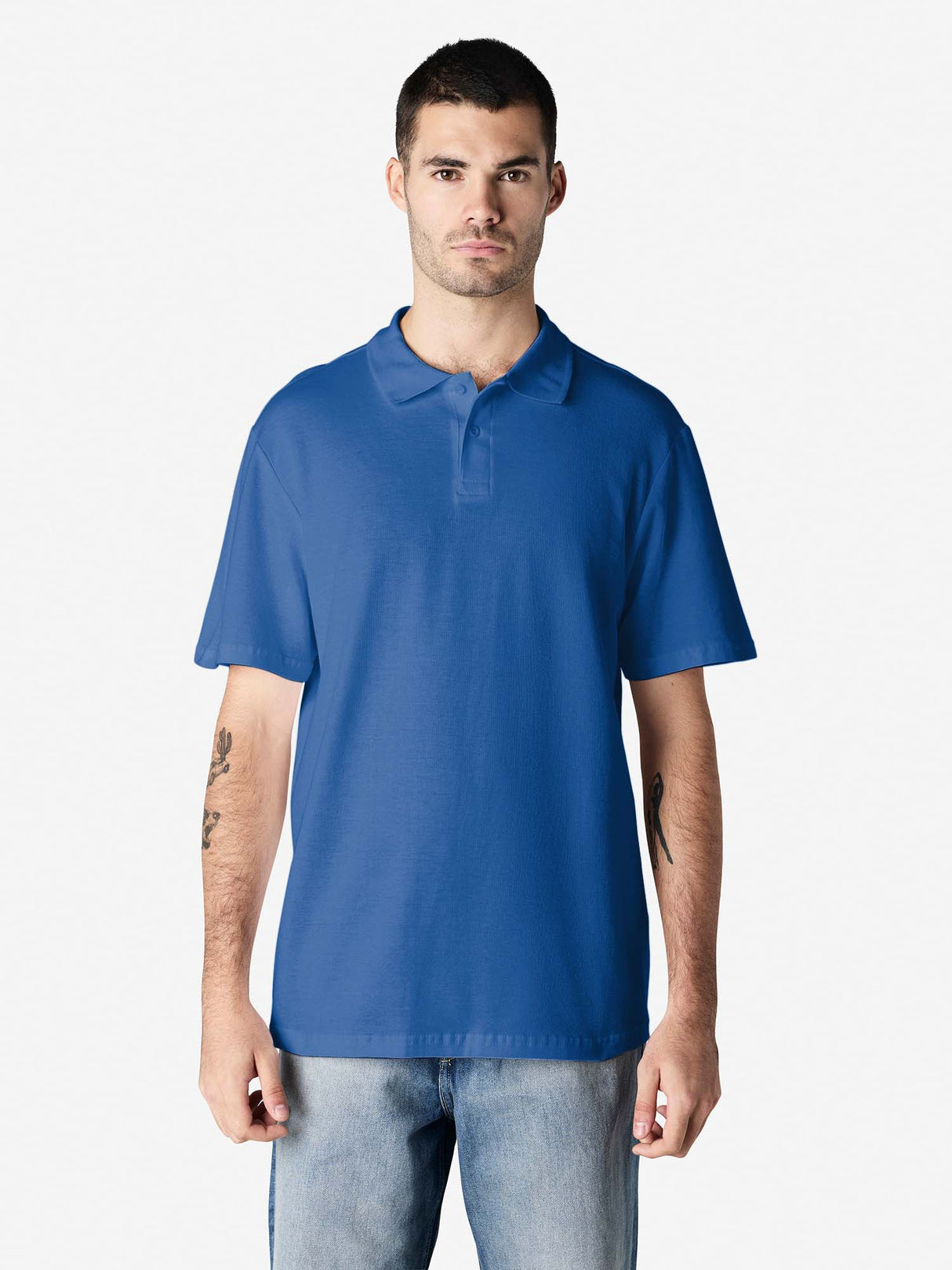 Mens Softstyle Adult Double Pique Polo