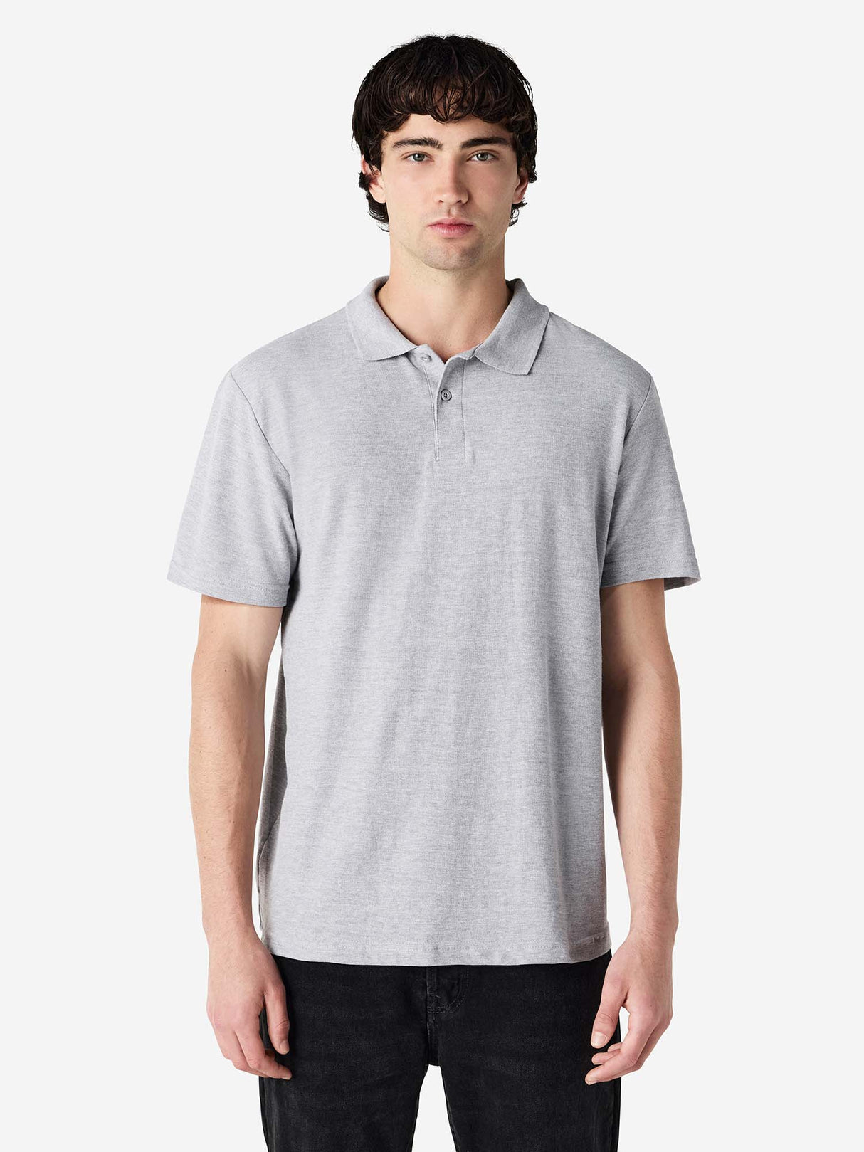 Mens Softstyle Adult Double Pique Polo