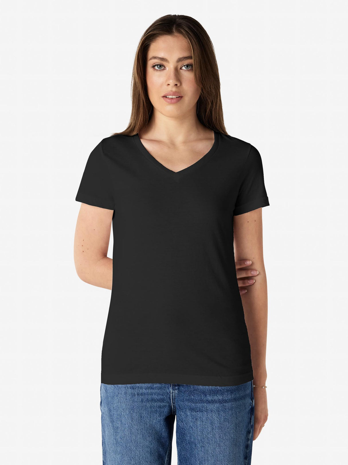 Ladies Softstyle V-neck Short Sleeve Tee