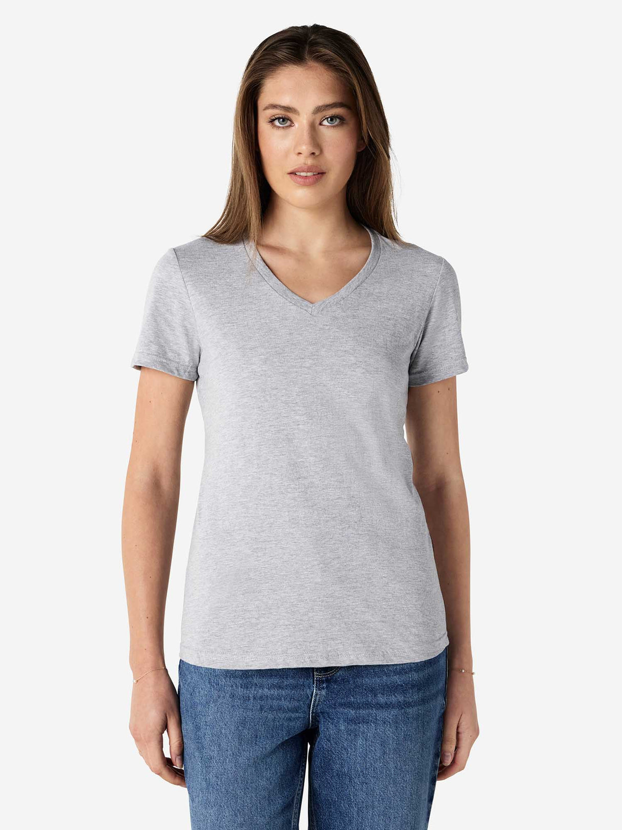 Ladies Softstyle V-neck Short Sleeve Tee