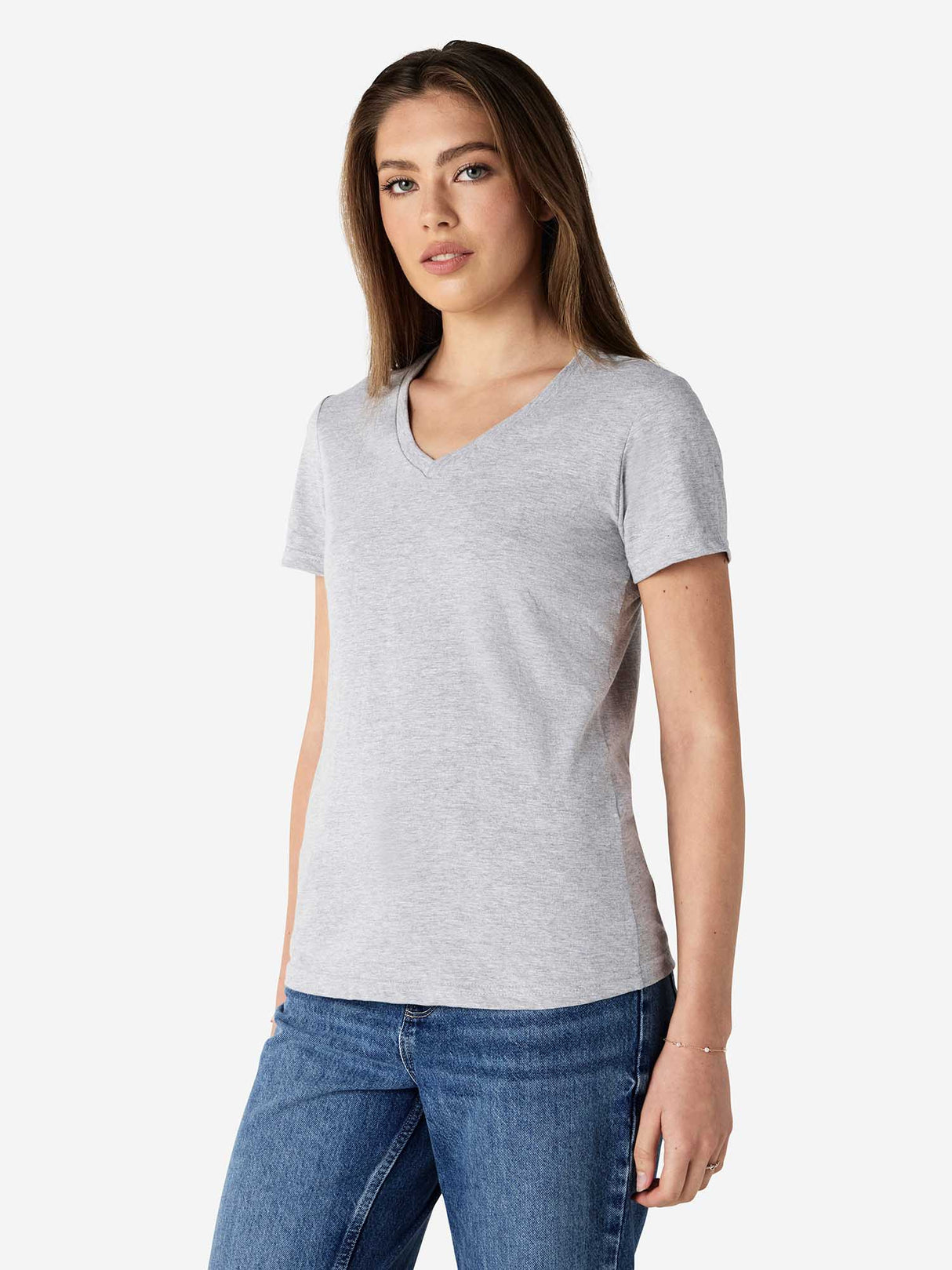 Ladies Softstyle V-neck Short Sleeve Tee