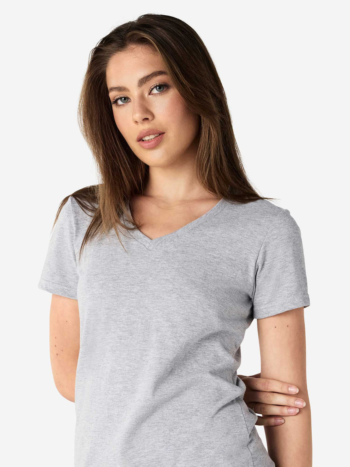 Ladies Softstyle V-neck Short Sleeve Tee