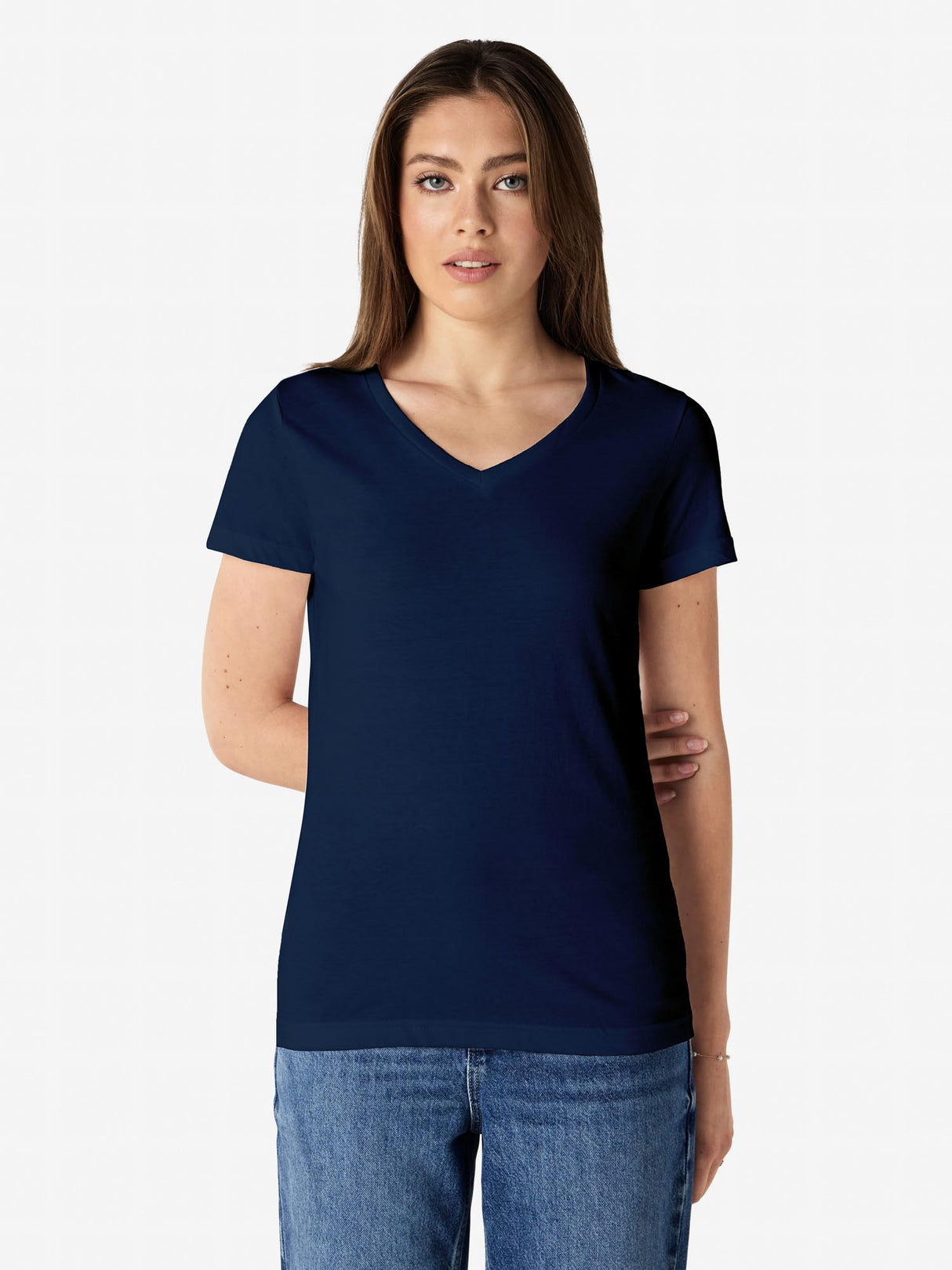Ladies Softstyle V-neck Short Sleeve Tee