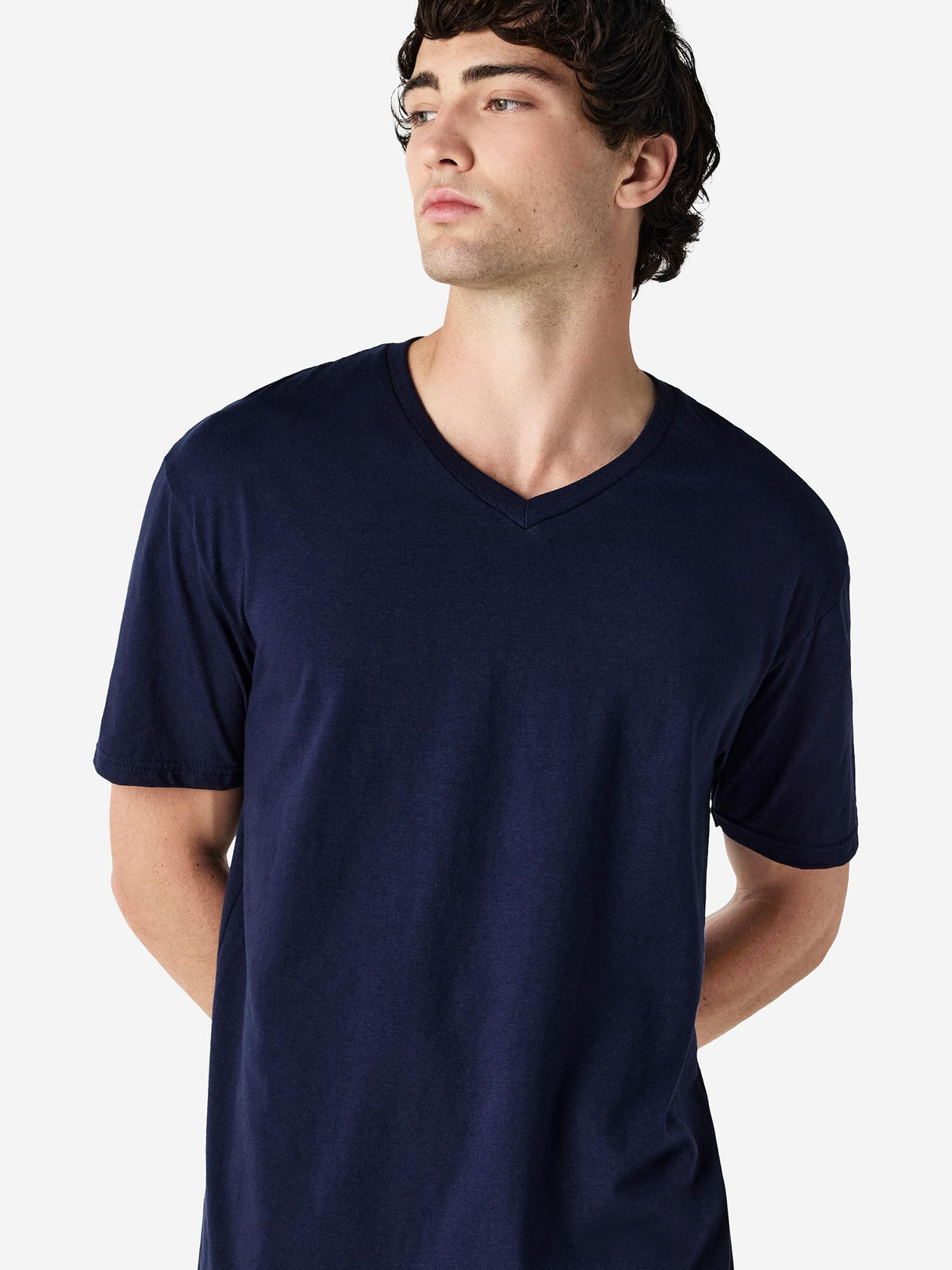 Mens Softstyle V-Neck Short Sleeve Tee