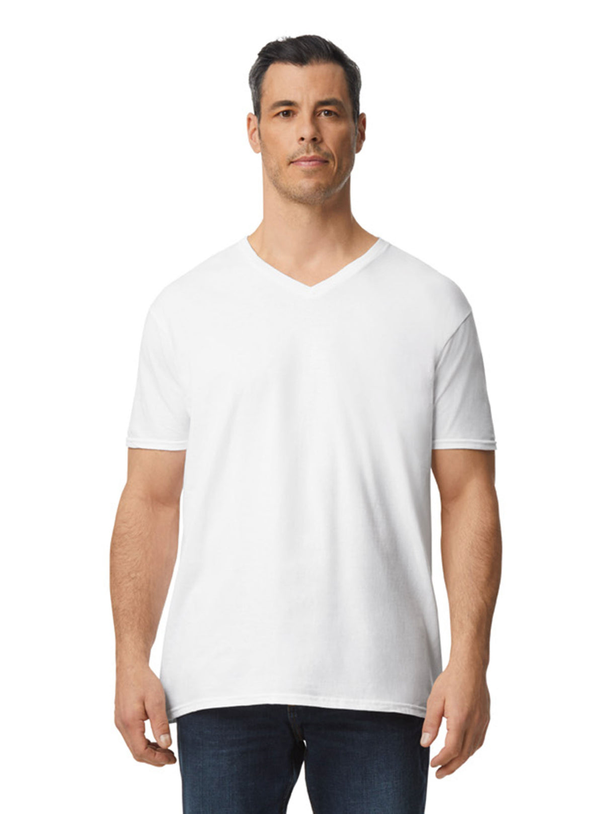Mens Softstyle V-Neck Short Sleeve Tee