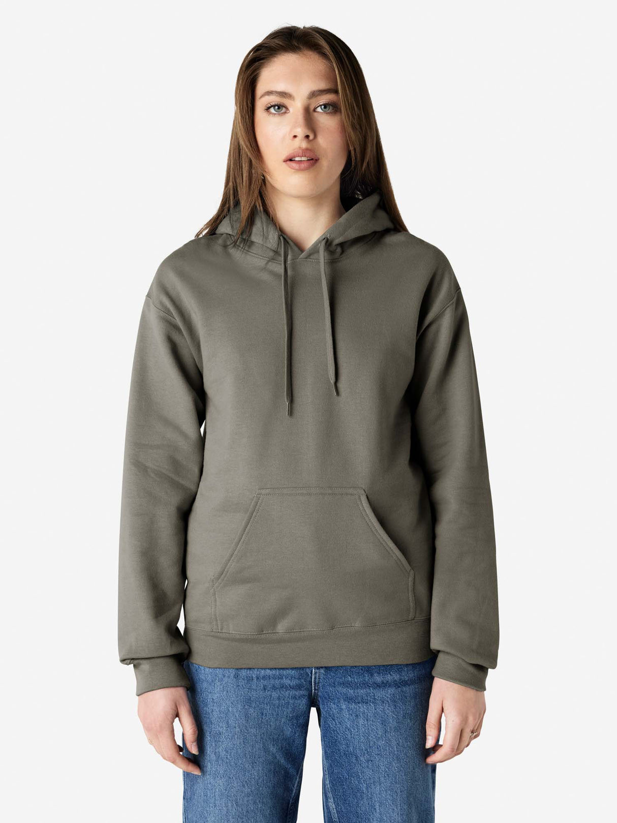 Adult Midweight Fleece Pullover Hoodie