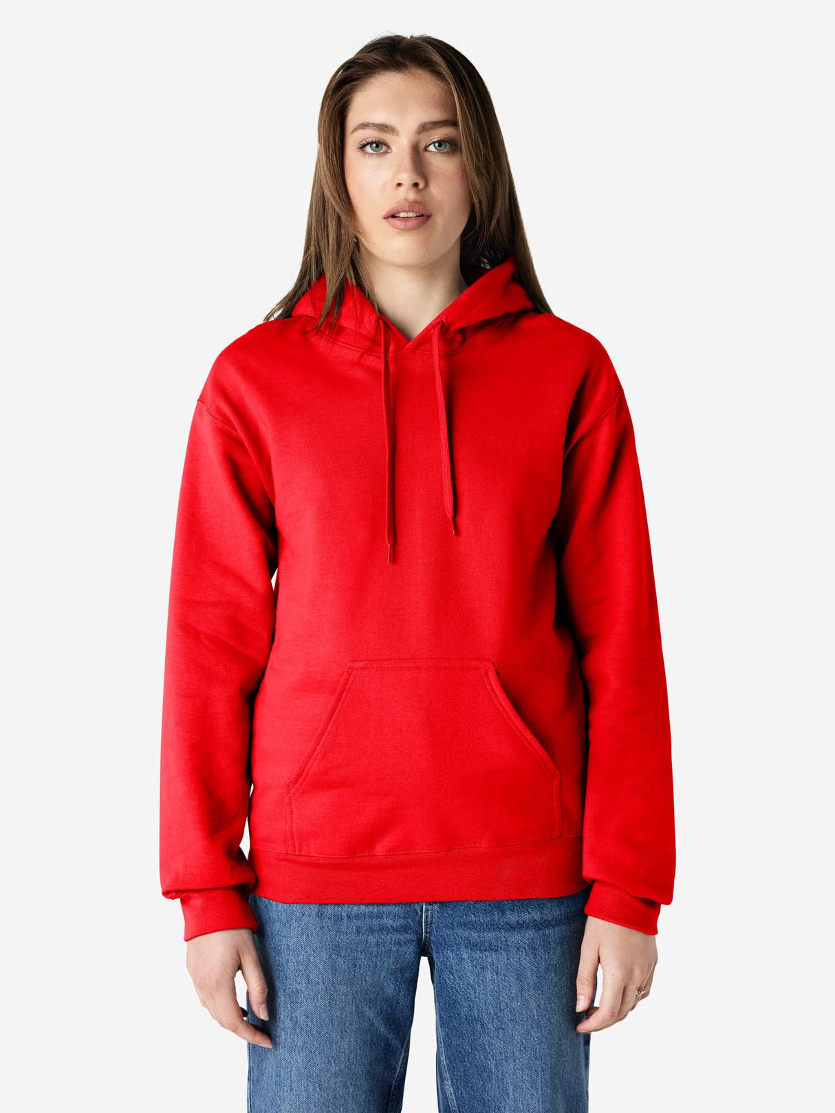 Adult Midweight Fleece Pullover Hoodie