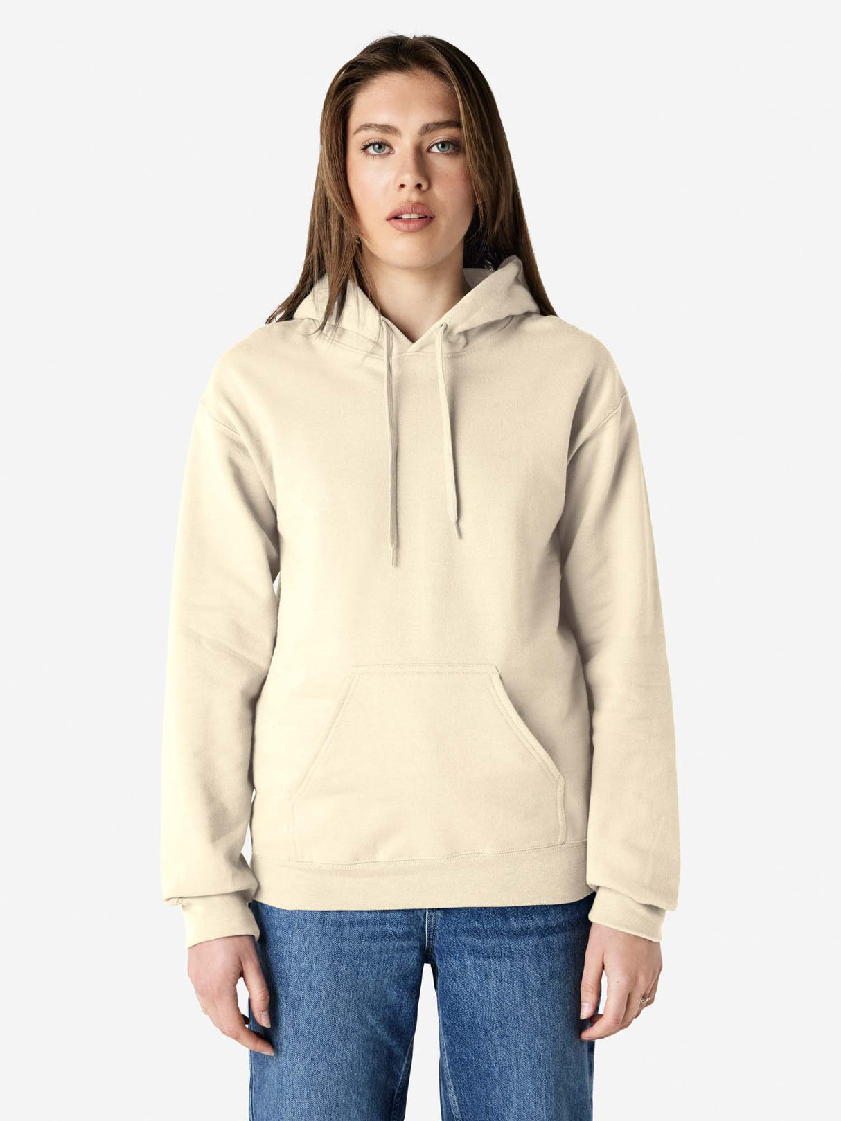 Adult Midweight Fleece Pullover Hoodie
