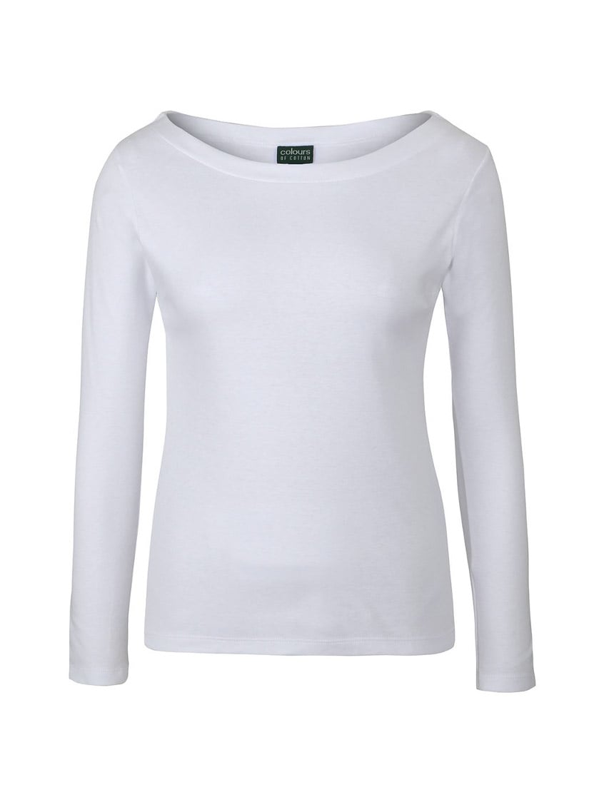 COC Ladies Long Sleeve Boat Neck Tee