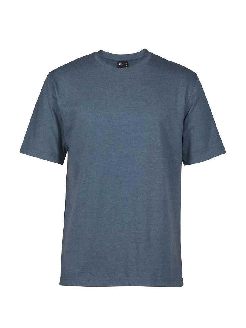JB's Wear - A heather blue short-sleeved t-shirt with a crew neck.