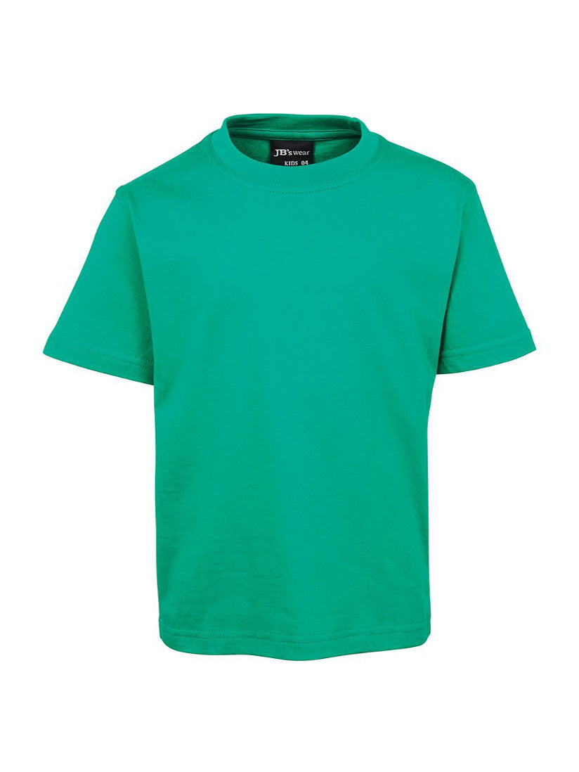JB's Wear - A green short-sleeved t-shirt for kids.