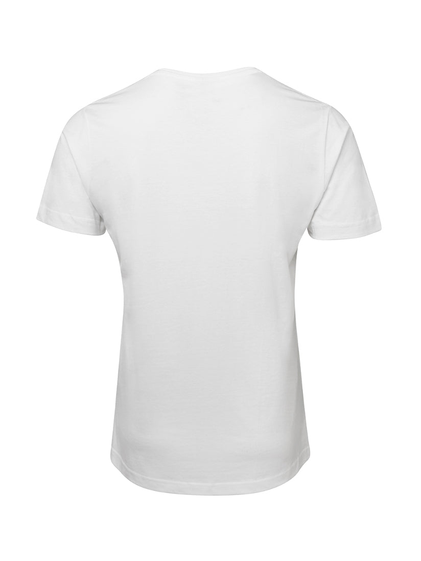 JB's Wear - A white V-neck t-shirt.