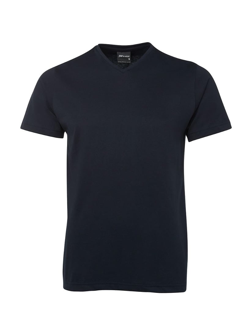 JB's Wear - Navy blue V-neck t-shirt.