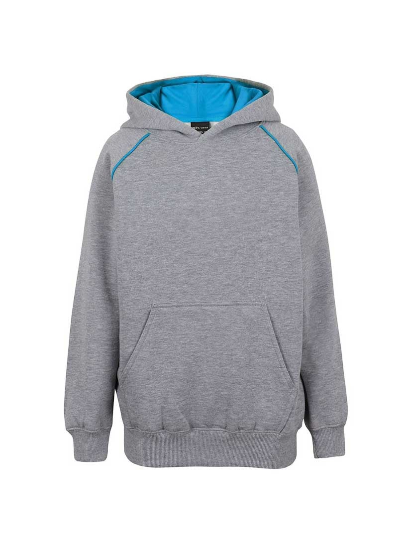 Kids Contrast Fleecy Hoodie